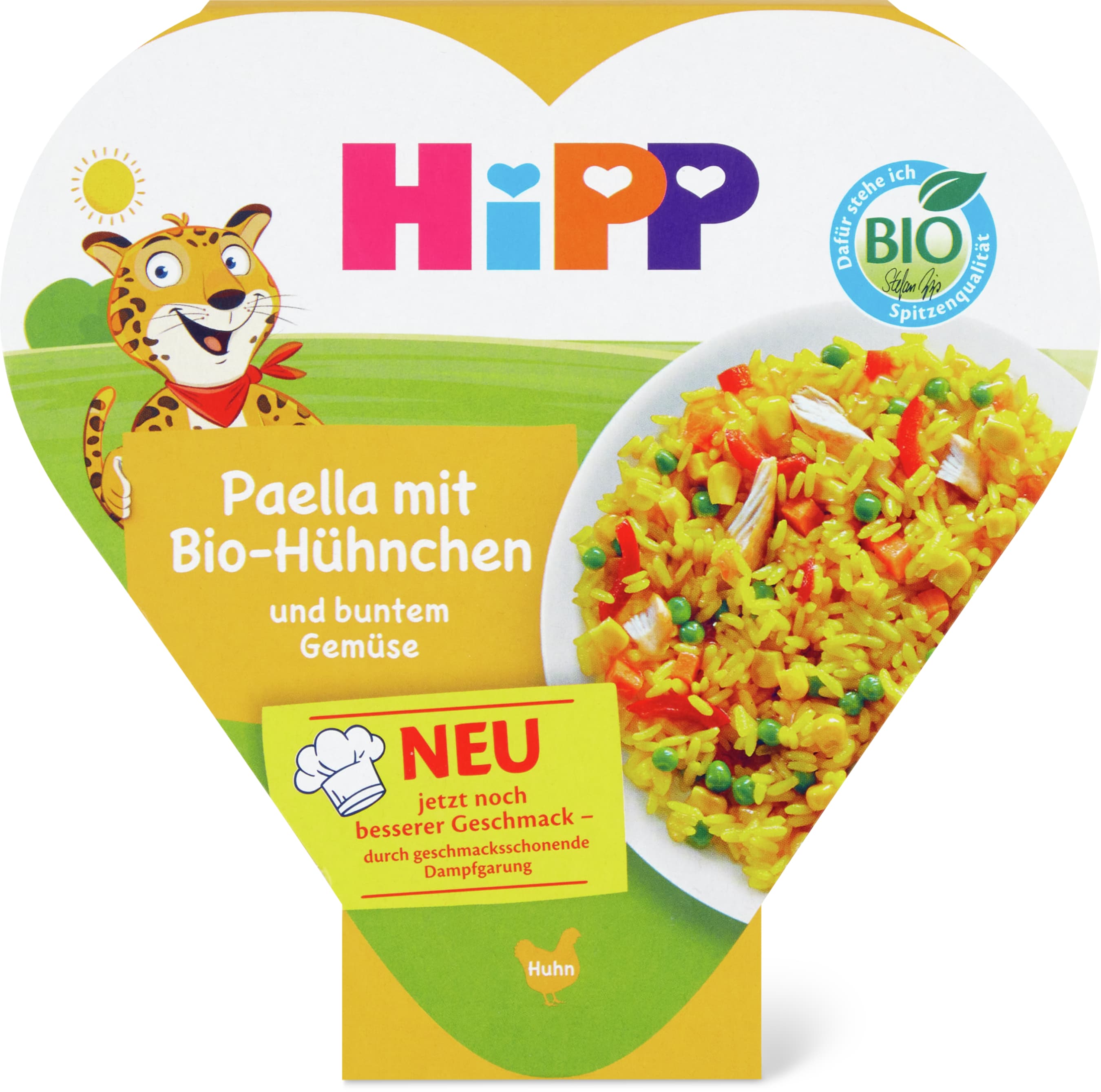 Hipp Paella mit Hähnchen und Gemüse 250g